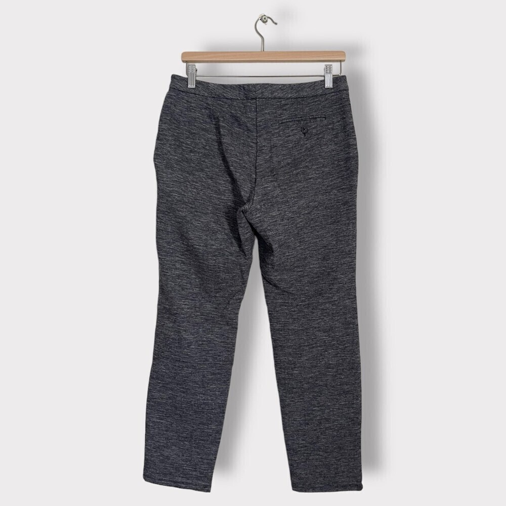 Anthropologie Grey Stretchy Cartonnier Dress Pants Cropped Size 8 - Picture 2 of 8